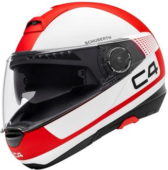 Schuberth C4 legacy rot/weiss