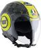 AGV Fluid Ibiscus Gunmetal/Yellow