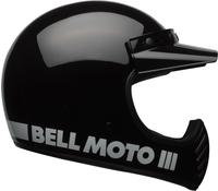 Bell 7152048, Bell Moto-3 Classic, Motocrosshelm - Matt-Schwarz/Schwarz - XL
