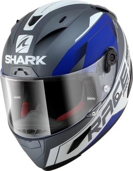 SHARK Race-R Pro Sauer schwarz/weiß/blau