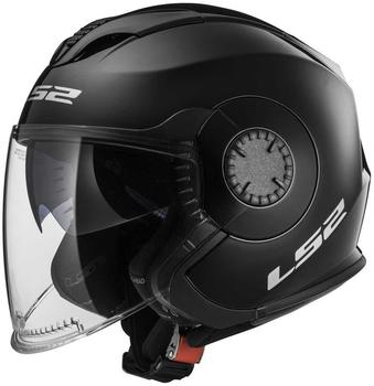 LS2 Helmets OF570 Verso Solid schwarz