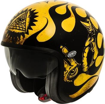 Premier Helmets Premier Vintage BD gelb/schwarz
