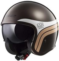 LS2 Helme 30599-1011-S, LS2 Helme LS2 Jethelm OF599 Spitfire matt schwarz (S)