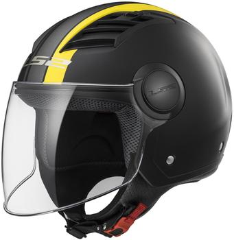 LS2 Helmets OF562 Airflow Metropolis schwarz/gelb