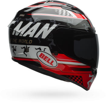 Bell Helmets Bell Qualifier DLX isle of man black/red