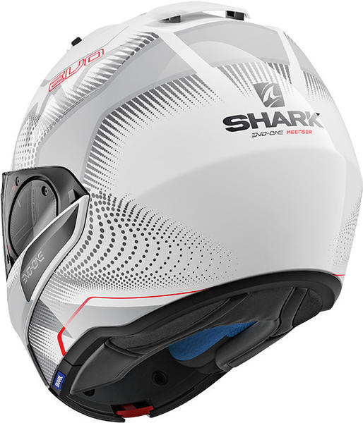 SHARK Evo-One 2 Keenser white/silver/red