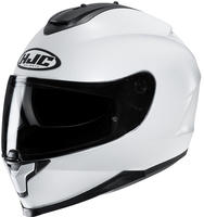 HJC 10052810, HJC C10 Solid Helm Weiss male