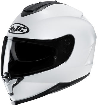 HJC C 70 Metal Pearl White