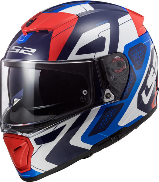 LS2 Helmets LS2 FF390 Breaker Android blu/red