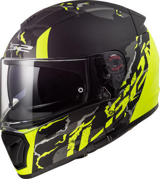 LS2 Helmets LS2 FF390 Breaker Feline matt black/H-V yellow