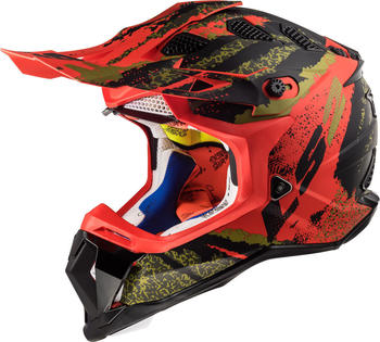 LS2 Helmets MX470 Subverter Claw Matt Red/Black