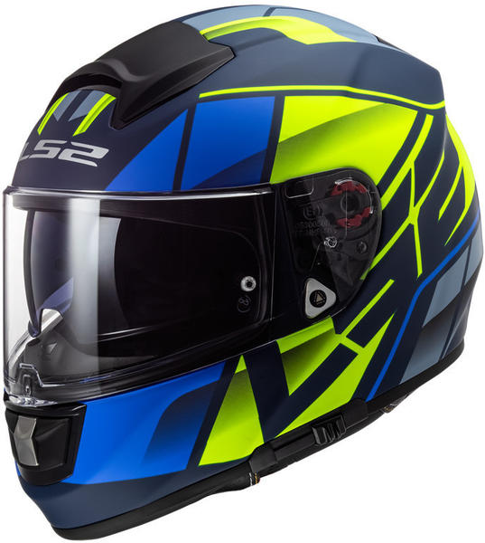 LS2 Helmets LS2 FF397 Vector Evo Kripton blau/gelb