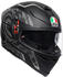 AGV K5 S Tornado Black/Silver