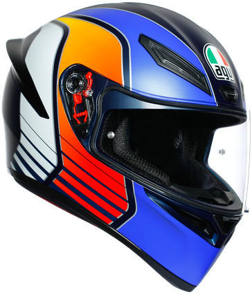 AGV K-1 Power Matt Dark Blue/Orange/White