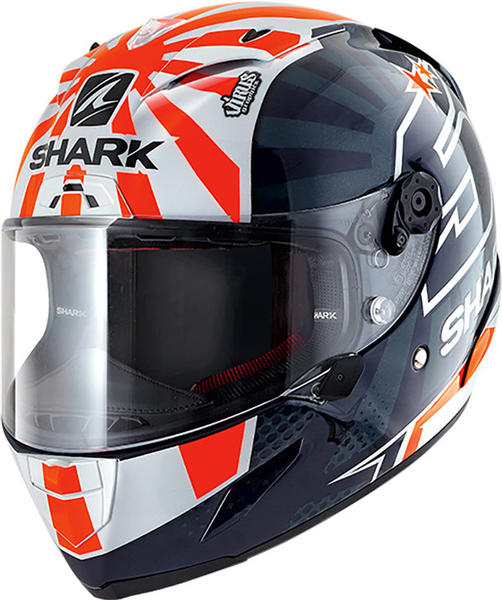 SHARK Race-R Pro Replica Zarco 2019 Blue White Orange
