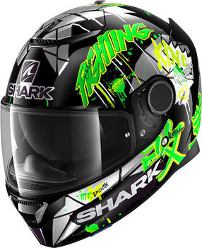 SHARK Spartan Replica Lorenzo Catalunya GP 2018 Black/Green/Glitter