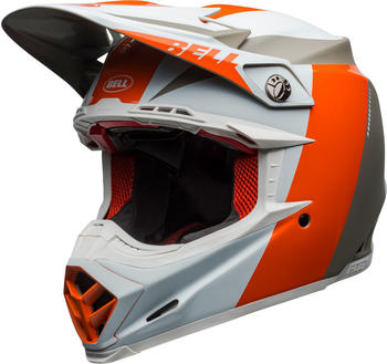 Bell Moto-9 Flex Division weiß/orange