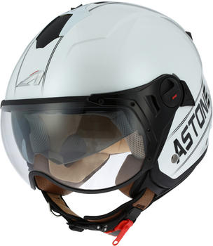 Astone Helmets Astone Minijet Sport White Blac Cooper White/Black