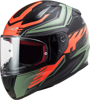 LS2 Helmets FF353 Rapid Galle schwarz/rot/grün
