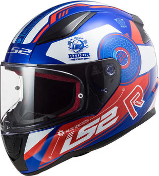 LS2 Helmets LS2 FF353 Rapid Stratus blau/rot/weiss