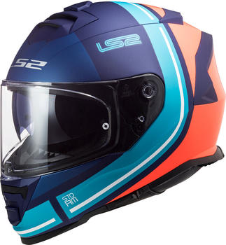 LS2 Storm FF800 Slant blau/orange