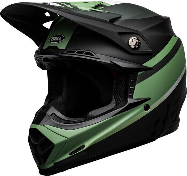 Bell Helmets Bell MOTO-9 MIPS Prophecy matt schwarz/dunkelgrün