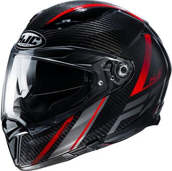 HJC F70 Carbon Eston schwarz/rot