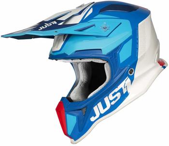 Just1 J18 Pulsar Blue/Red/White Gloss