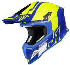 Just1 J12 Off Road Carbon SYNCRO Fluo Yellow/Blue Gloss