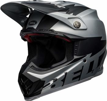Bell Helmets Bell Moto-9 Flex Breakaway Matte Silver/Black