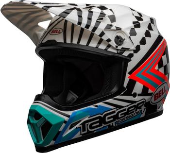 Bell Helmets Bell MX-9 MIPS Tagger Check Out Gloss Black/White