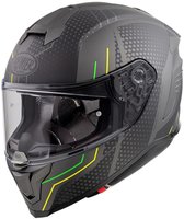 Premier 647-21000-5, Premier Hyper BP, Integralhelm - Silber/Blau/Neon-Gelb - XXL