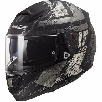 LS2 Helmets LS2 FF397 Vector Evo Hunter Black Titanium