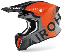 Airoh TW2BI32S, Airoh Twist 2.0 Bit Motocross Helm Grau Orange male