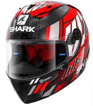 SHARK Race-R Pro Carbon Replica Zarco Speedblock Carbon/Red/White