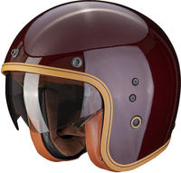 Scorpion 78-261-24-05, Scorpion Belfast Evo Carbon Jethelm Schwarz Rot male