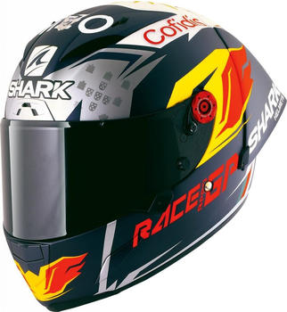 SHARK Race-R Pro GP Oliveira Signature matt schwarz/rot