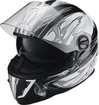IXS HX 396 Haze schwarz/weiß/silber