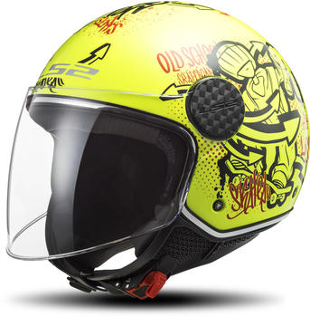LS2 Helmets LS2 OF558 Sphere Lux Skater gelb/schwarz/rot