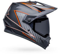 BELL 7150479, BELL MX-9 ADV 22.06 Endurohelm unisex Polycarbonat schwarz matt, 2XL