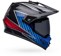 BELL 7150474, BELL MX-9 ADV 22.06 Endurohelm unisex Polycarbonat schwarz matt, XS