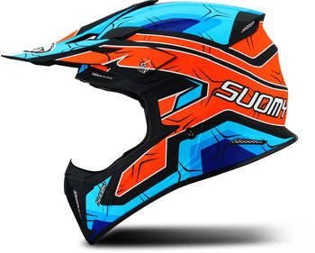 Suomy X-Wing Subatomic Matt Orange/Blue