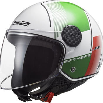 LS2 Helmets OF558 Sphere Lux Firm weiß/grün/rot