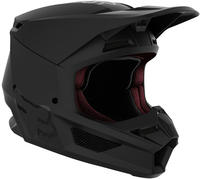 Fox Racing V1 Solid Helmet - Matte Black - XL (61 - 62 cm) Schwarz