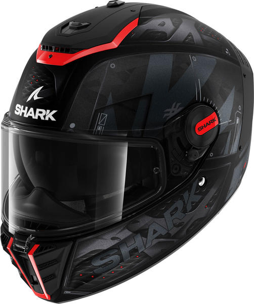 SHARK Spartan RS Stingrey matt black/red