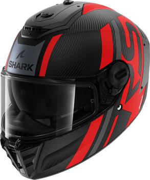 SHARK Spartan RS Carbon Shawn Matt anthracite/red