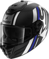 Shark HE8156-DBS_L, Shark Spartan Rs Carbon Shawn Full Face Helmet Schwarz L Matt