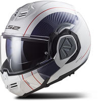 LS2 FF906 Advant Cooper wei&szlig;/blau XS - Helme & Brillen - Touring Helme & Brillen