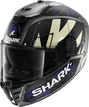 SHARK Spartan RS Stingrey Matt anthracite/blue
