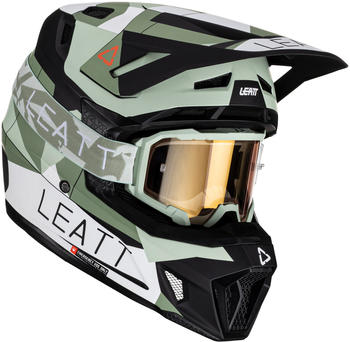 Leatt Kit Moto 7.5 V.23 with 4.5 goggles Cactus black/white/green